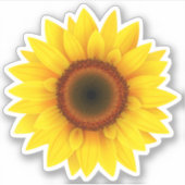 Sticker tournesol (Devant)