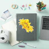 Sticker tournesol (Couverture iPad)