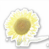 Sticker tournesol (Devant)