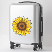 Sticker Tournesol (Sur valise)