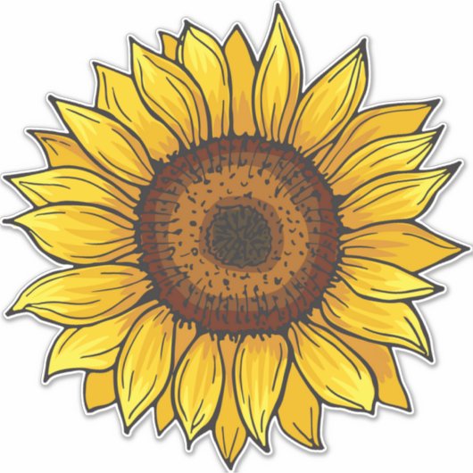 Sticker Tournesol (Devant)
