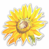 Sticker tournesol (Devant)