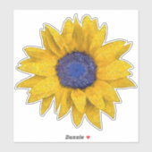 Sticker Tournesol (Feuille)