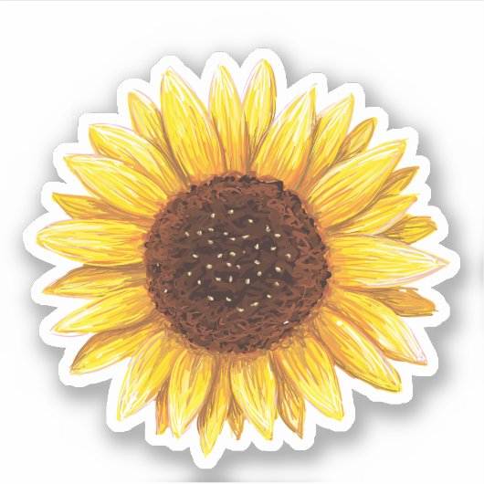 Sticker Tournesol (Devant)