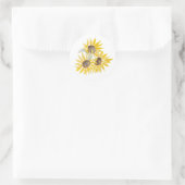Sticker Tournesol Cercle (Sac)
