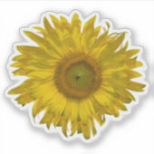 Sticker Tournesol jaune (Devant)