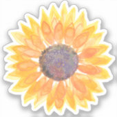 Sticker Tournesol jaune (Recto)