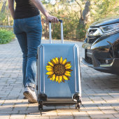 Sticker Tournesol léopard (Valise Insitu)