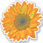 Sticker Tournesol orange (Devant)