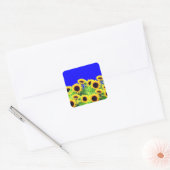 Sticker Tournesol Ukraine Drapeaux couleurs - Libe (Enveloppe)