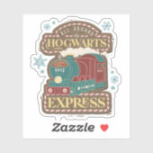 Sticker Tous à bord de HOGWARTS™ Express Noël Cookie (Feuille)
