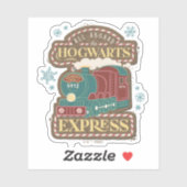 Sticker Tous à bord du cookie de Noël du train HOGWARTS™ E (Feuille)