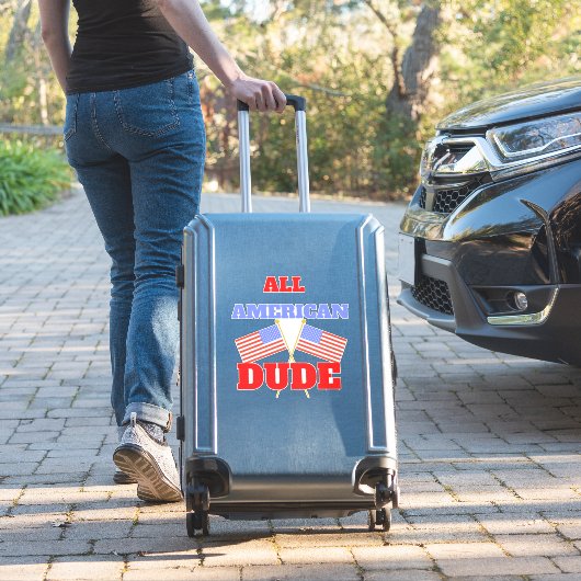 STICKER TOUS LES AMÉRICAINS DUD (Valise Insitu)
