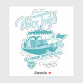 Sticker Tout À Bord De La Wonkatania ! (Feuille)