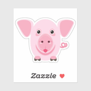 Sticker Tout est bon dans le cochon, proverbe français