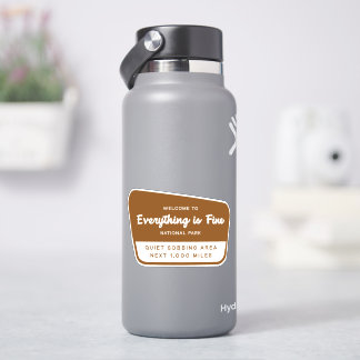 Sticker Tout est dans le Parc national du Beau