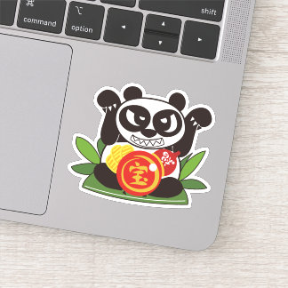 Sticker Tout Fortune Panda Dieu