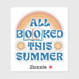 Sticker Toute la lecture pour cet été – Livre de lecture d