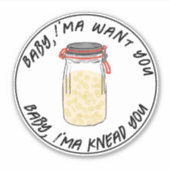 Sticker Toux aigre Fermentée En Jar (Devant)