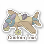 Sticker Toy Avion (Devant)