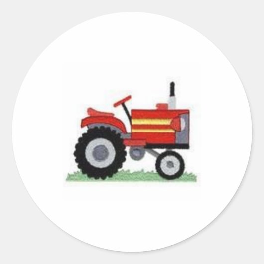 Sticker tracteur (Devant)