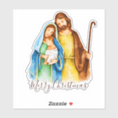 Sticker Tradition de la Nativité (Feuille)