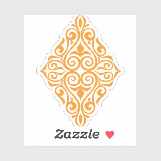 Sticker Traditional Tattoo Art Inspired Design (Feuille)