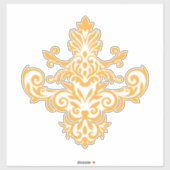Sticker Traditional Tattoo Art Inspired Design (Feuille)