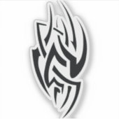 Sticker Traditional Tattoo Art Inspired Design (Devant)