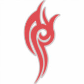 Sticker Traditional Tattoo Art Inspired Design (Devant)