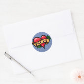 Sticker traditionnel maman tatouage (Enveloppe)