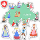 Sticker Traditions suisses (Devant)