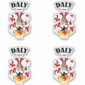Sticker Traduction et signification irlandaises de Daly Cr (Devant)