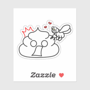 Sticker Trahison - Brootsch le PooPoo