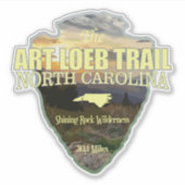 Sticker Trail Art Loeb (flèche) (Devant)