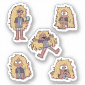 Sticker train à débordement (Devant)