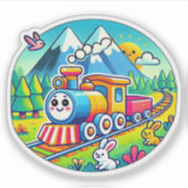 Sticker Train Choo Choo (Devant)