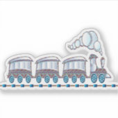 Sticker Train de jouets (Devant)