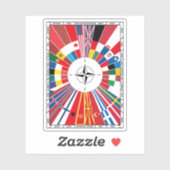 Sticker Traité atlantique (Feuille)