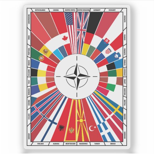 Sticker Traité atlantique (Devant)