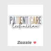 Sticker Traitement des patients Technicien Dons PCT (Feuille)