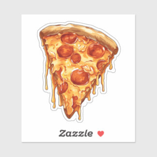 Sticker tranche de pizza