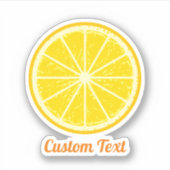 Sticker tranche orange (Devant)