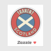 Sticker Tranent, Écosse (Feuille)