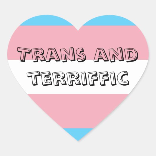 Sticker Trans et Terriffic (Devant)