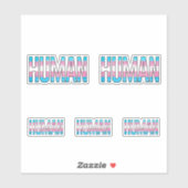 Sticker Trans Humain (Feuille)