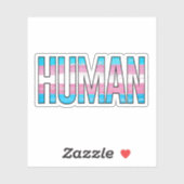 Sticker Trans Humain (Feuille)