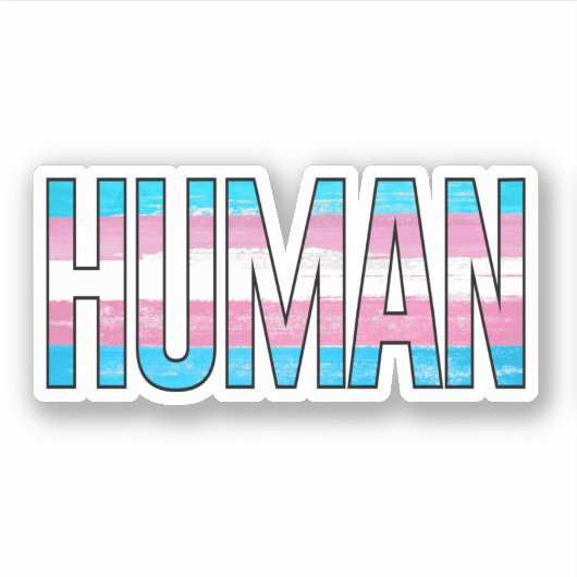 Sticker Trans Humain (Devant)