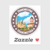 Sticker Transnistrie (Feuille)