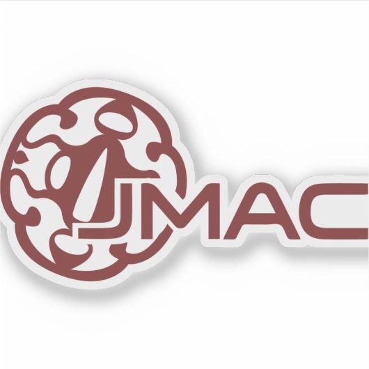 Sticker transparent JMAC (Devant)